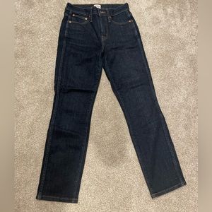 J crew 9” vintage straight jean size 26 LIKE NEW